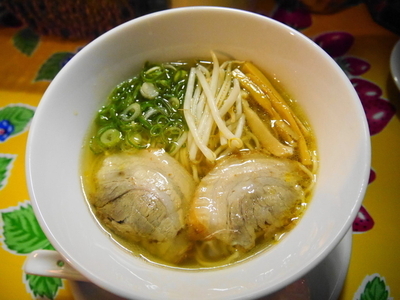 「らーめん定食 (塩)」@ぺぺらーめんの写真