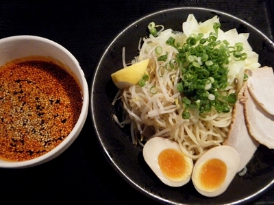 「期間限定：広島つけ麺・大盛り・参辛１１００円」@本場広島お好み焼き かっちゃんの写真