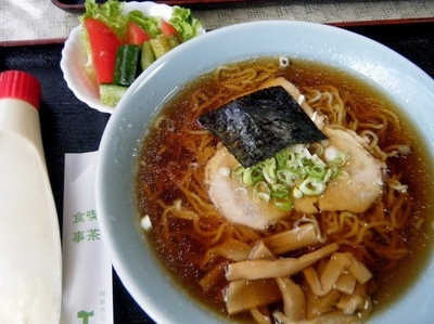 「冷た～いラーメン500円」@食事＆喫茶 エコーの写真