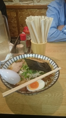 「醤油ラーメン」@らー麺屋 将の写真