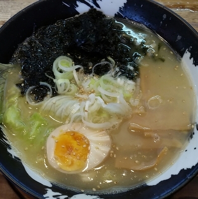 「鶏そば　800円」@ラーメン ガキ大将 鉾田駅前店の写真