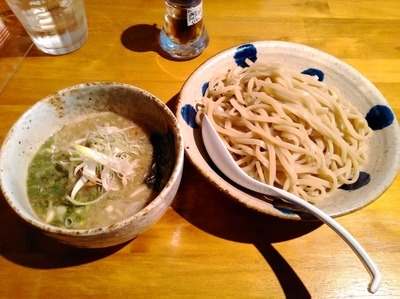 「W白湯と魚介のつけ麺」@麺や Gochiの写真
