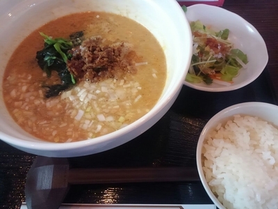 「（ランチ）担々麺　740円の品」@気まぐれ中華  勝徳の写真