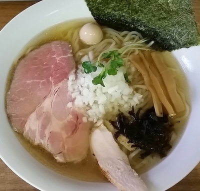 「【限定】水出し純ニボ冷やしらーめん　７５０円」@へべれ家の写真