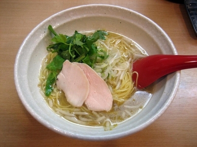 「柚子塩らーめん750円」@らーめん 桑嶋の写真