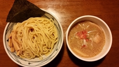 「海老塩つけ麺　中盛」@麺や 司 上尾店の写真