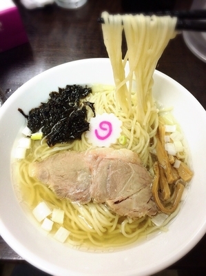 「煮干し塩らーめん¥780」@らーめん えんやの写真