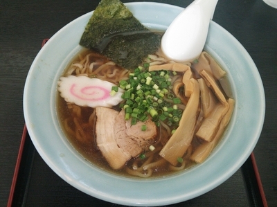 「めんまるらーめん_しょうゆ」@喜多方らーめん めんまる 中川店の写真