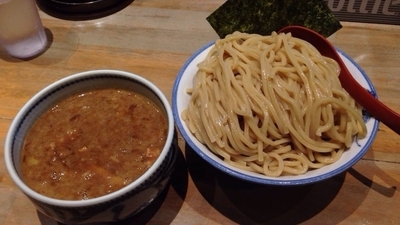 「濃厚魚介つけ麺」@麺屋 狢〜むじな〜の写真