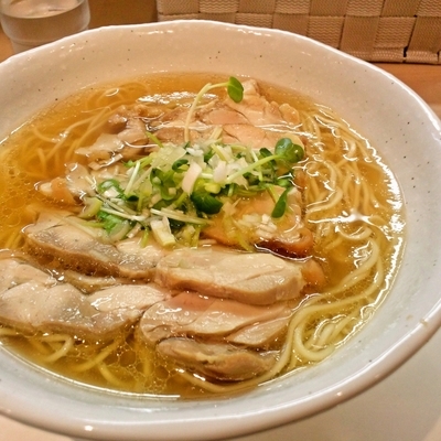 「とりそば　麺大盛」@とりそばや 俊の写真