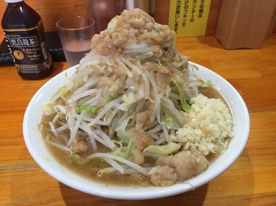 「ラーメン大 全増し脂ダブル」@ラーメン角次の写真