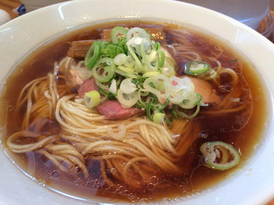 「お醤油らーめん＋チャーハン」@らーめん芝浜の写真