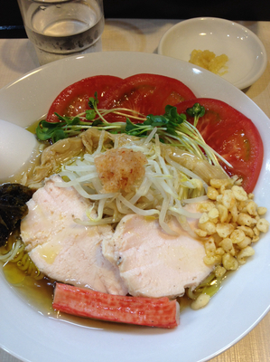 「【夏期限定】冷製らぁ麺  850円」@桜台らぁ麺 美志満の写真