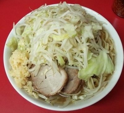 「小ラーメン：700円」@ラーメン二郎 千住大橋駅前店の写真