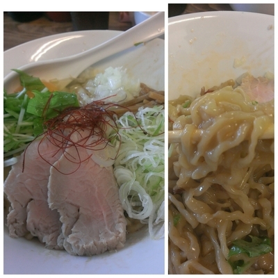 「油そば＋生玉子」@くじら食堂の写真