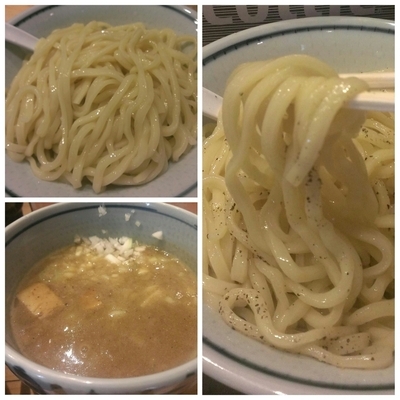 「本日の煮干しつけ麺（大）+玉ネギ」@蕾 煮干 分家の写真