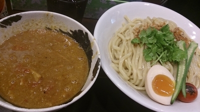 「カレーつけ麺　大（950円）」@銀座 朧月 目黒処の写真