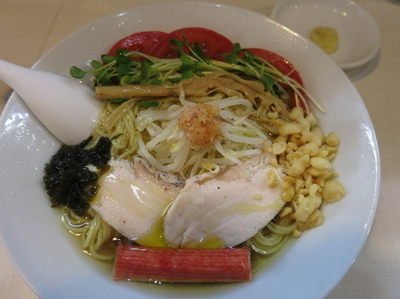 「冷製らぁ麺　　850円」@桜台らぁ麺 美志満の写真