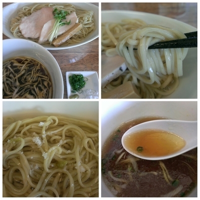 「つけそば（醤油）＋玉子」@らあめん忘八の写真