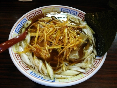 「王様中華そば」@煮干しらあめん 燕黒の写真