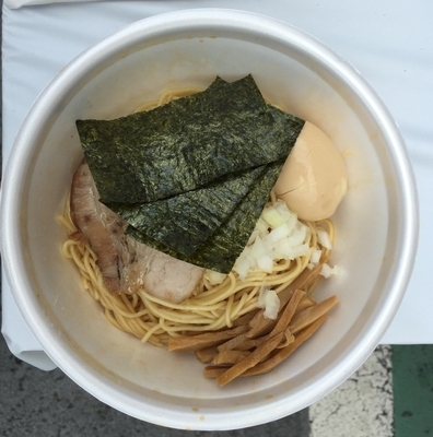 「鶏油そば」@くり山 ファーミリー通り商店街店の写真