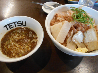 「梅鰹つけめん(800円)」@つけめん102 川口店の写真