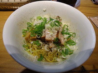 「１夜限定『ジャンク鶏油そば(価格失念)』」@ラーメン屋 トイ・ボックスの写真