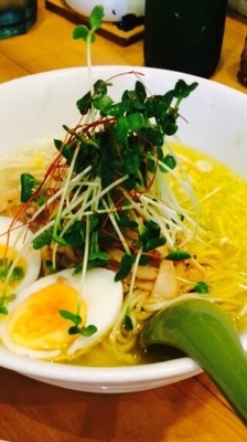 「塩SOBA」@麺屋 Hulu-luの写真