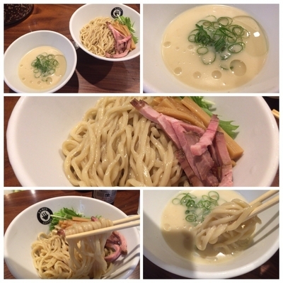 「【限定】ヴィシソワーズ風 冷製塩白湯つけめん 800円」@RAMEN GOTTSUの写真