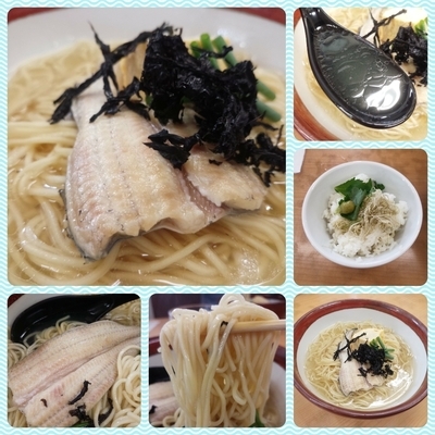 「【限定】トロふわっ国産鰻の和風中華そば （お茶漬けセット）」@㐂九家の写真