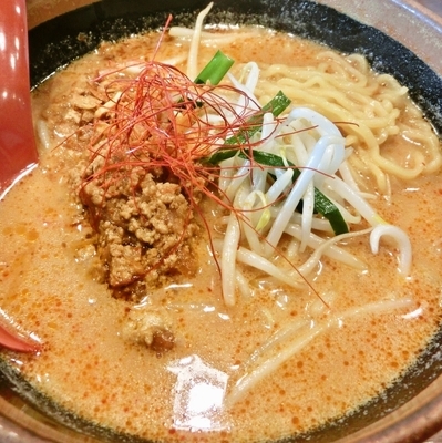 「【北海道味噌】辛味噌らーめん（864円）」@蔵出し味噌 麺場 田所商店 印西千葉ニュータウン店の写真