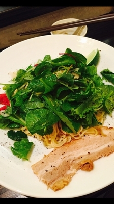 「海老油そば」@志奈そば 田なかの写真