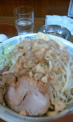 「油そば 大(全部)850円」@ラーメンの店 どでん 北浦和店の写真