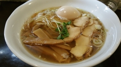 「目黒のさんま節ラーメン(780円)」@づゅる麺 池田の写真