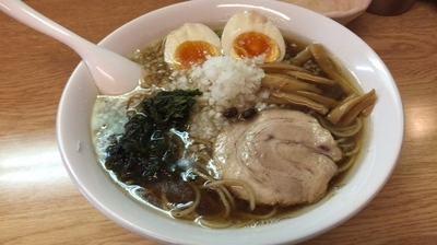 「ラーメン普通盛り 玉ねぎ増し」@麺処 あずきの写真