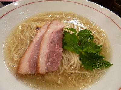 「【限定】鴨と蛤の塩そば」@塩つけ麺 灯花の写真