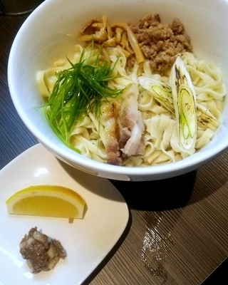 「【限定】鴨油とエシレバターの油そば （150730）」@柳麺 呉田-goden-の写真