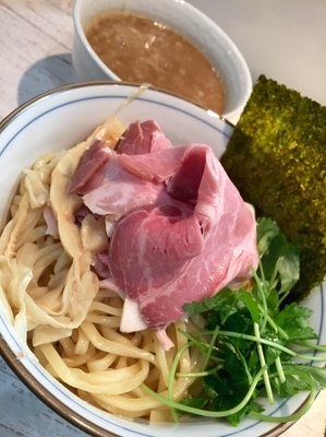 「【気まぐれ限定】つけそば￥850」@中華そば 四つ葉の写真