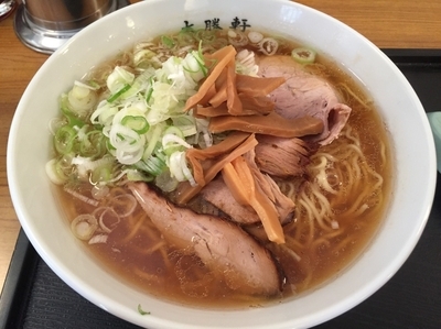 「らーめん ふつう　ねぎ多め(730円)」@大勝軒 淵野辺店の写真