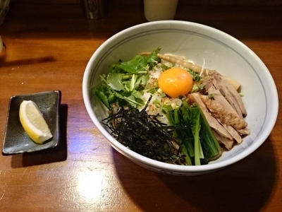 「干し海老醤油油そば」@味香房 海居人の写真