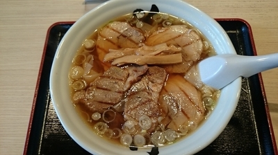 「チャーシュー海老ワンタンメン」@花鳥風月 鶴岡店の写真