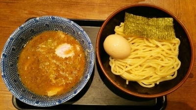 「味玉つけめん(並)」@舎鈴 クロスガーデン川崎店の写真