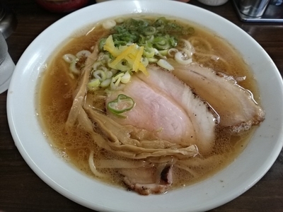 「【裏】塩中華そば」@麺屋庄太 津久井浜店の写真