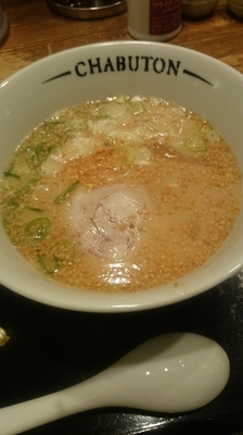 「とんこつらぁ麺」@ちゃぶ屋 とんこつ らぁ麺 CHABUTON ヨドバシ横浜店の写真