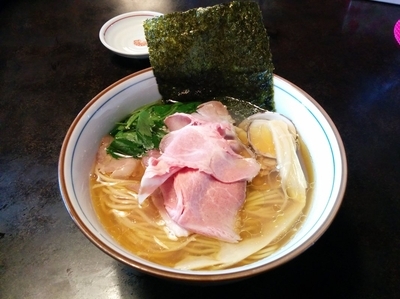 「蛤そば　850円」@中華そば 四つ葉の写真