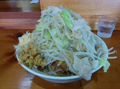 「らーめん小　全増し　750円」@ラーメン 滋悟郎の写真