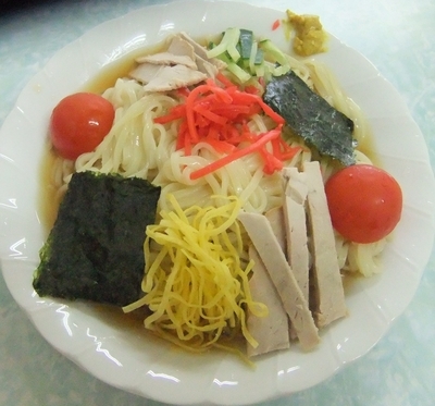 「冷やし中華（750円）」@新京亭の写真