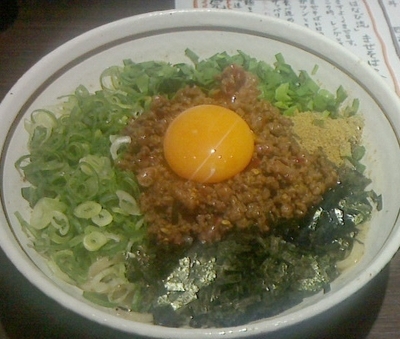 「元祖台湾まぜそば」@麺屋はなび 新宿店の写真