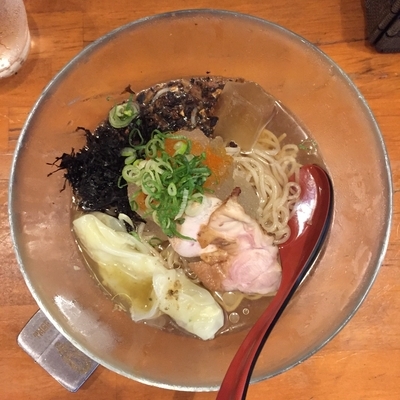 「カキとホタテの二層の冷やし」@麺場voyageの写真