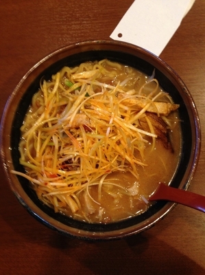 「北海道味噌肉ネギラーメン」@蔵出し味噌 麺場 壱歩 武蔵村山店の写真